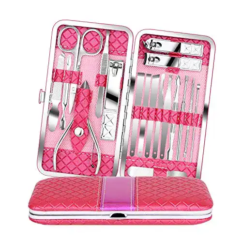 Nagelset Teamkio Nagelknipser und Nagelfeilen für Damen
