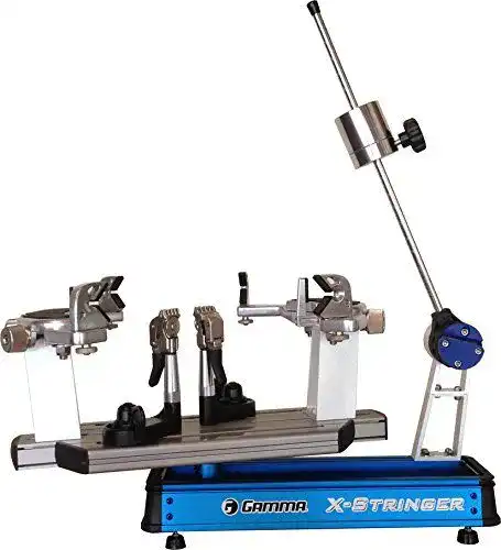 Besaitungsmaschine Tennis Gamma X-6FC – Hebelarmmaschine für präzises Bespannen