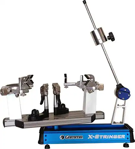Besaitungsmaschine Tennis Gamma X-6FC – Hebelarmmaschine für präzises Bespannen
