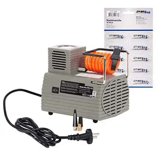 Ballkompressor Sporttec FTC-110 mit 4 Bar Druck für vielseitige Anwendungen