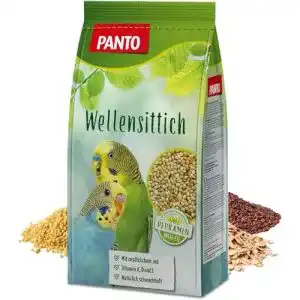 Wellensittichfutter Panto mit Pluramin – Saatenmischung für Wellensittiche
