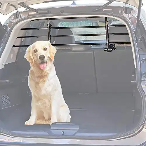 Auto-Hundegitter von Issyzone aus Aluminium für sicheres Reisen