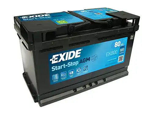 Exide Batteries EK800 AGM Autobatterie für PKW