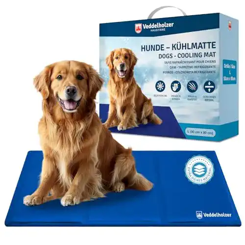 Kühlmatte für Hunde Veddelholzer (L) selbstkühlend und faltbar