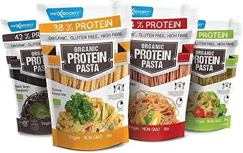 Low-Carb Nudeln von Maxsport Advanced Nutrition im Vergleich