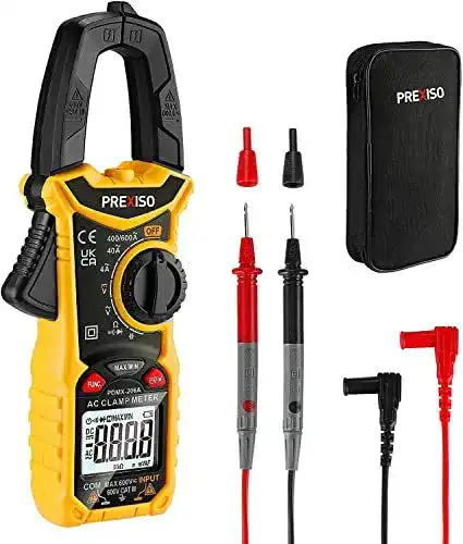 Stromzange Prexiso Mini Digital Klemme Meter für vielseitige Messungen