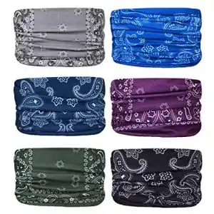 Multifunktionstuch FAYBOX BRIDAL nahtlos, 6 Stück Bandanas