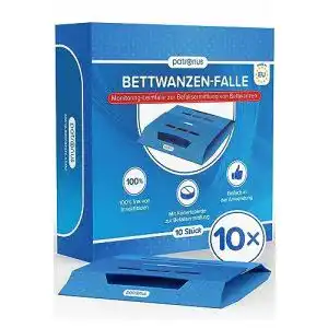 Patronus Bettwanzenfalle für die Bekämpfung von Bettwanzen – 10 Stück