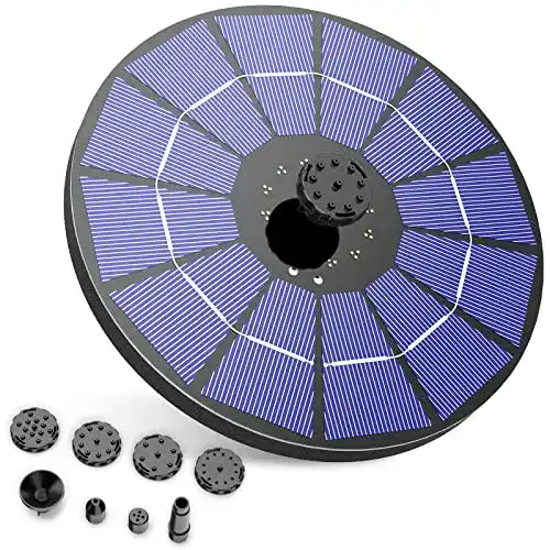 Solar Teichpumpe AISITIN 3.5W für Außenanwendungen