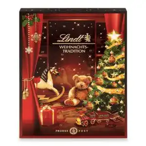 Adventskalender Schokolade von Lindt mit 24 Überraschungen
