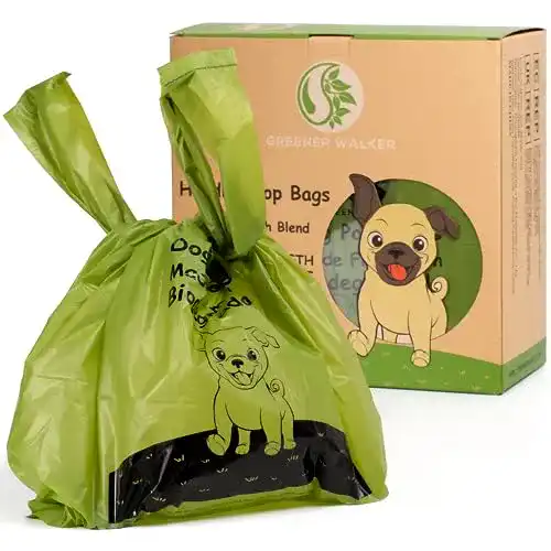 Biologisch abbaubare Hundekotbeutel von Greener Walker, 600 Stück