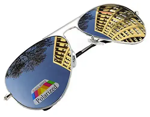 Pilotenbrille 4sold Unisex Polarisierte Sonnenbrille in verschiedenen Farben