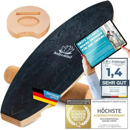 Balance-Board Surfbrett für Gleichgewicht und Koordinationstraining