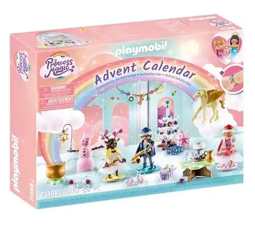 Playmobil Adventskalender mit Regenbogenprinzessinnen