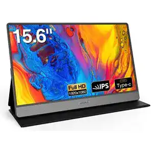 Tragbarer Monitor KOORUI 15,6 Zoll 1080P FHD IPS