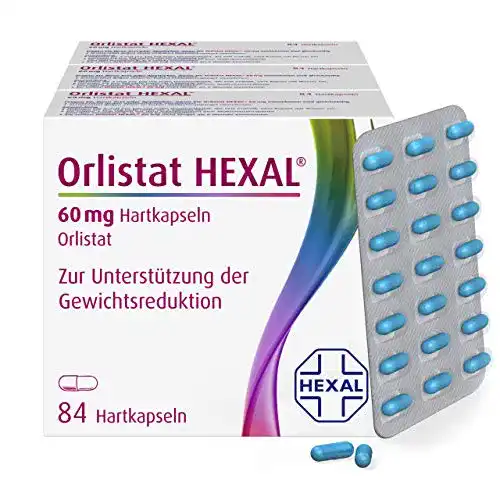 Fettbinder Hexal Orlistat 60 mg Hartkapseln, 252 Stück