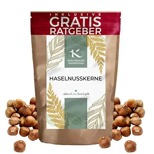 Krautberger Haselnusskerne ganz 900g – Ungebrochen und ohne Zusätze