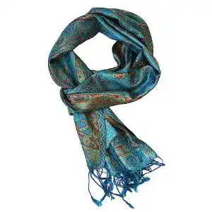Seidenschal Ufash Pashmina 100% aus Indien für Damen und Herren