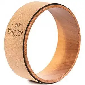 Yoga Rad von Your VIP Skin YVS Kork Yoga Wheel für Flexibilität und Stabilität