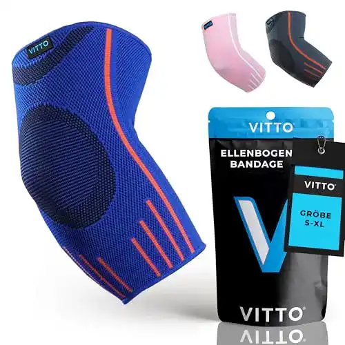 Ellenbogenbandage VITTO für Herren und Damen – Unterstützung bei Verletzungen