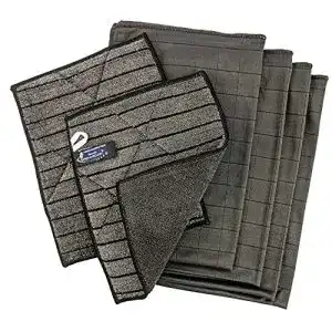 Aqua Clean Black Edition Fenstertücher 6-teilig