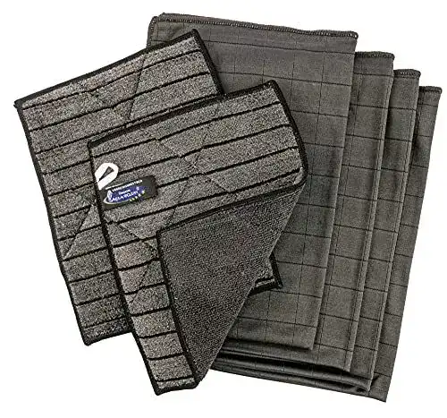 Aqua Clean Black Edition Fenstertücher 6-teilig