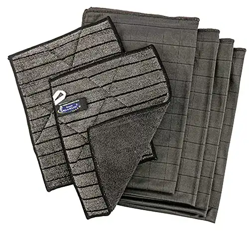 Aqua Clean Black Edition Fenstertücher 6-teilig