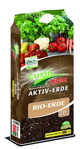 Bio-Erde Cuxin DCM Aktiv-Erde 20 l für Gemüse und Sprossen