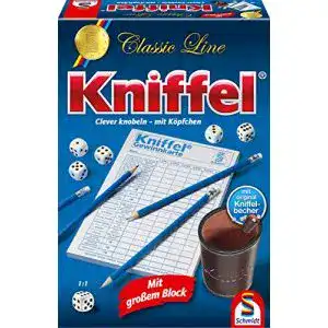 Würfelspiel Kniffel von Schmidt Spiele 49203 Classic Line
