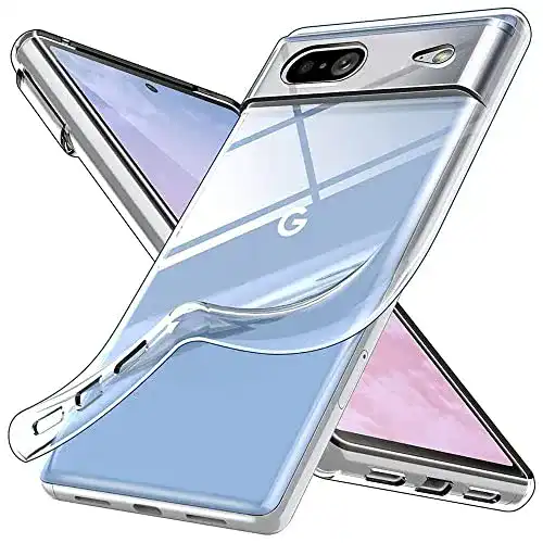 Oprimio Kristallklare Hülle für Google Pixel 7 Transparente Silikon Schutzhülle