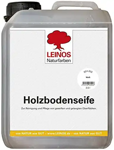 Holzbodenseife Leinos 924, 2,50 l für Holzoberflächenpflege