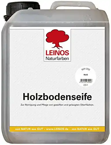 Holzbodenseife Leinos 924, 2,50 l für Holzoberflächenpflege