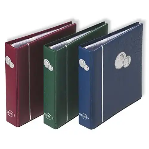 Münzalbum Leuchtturm 310704 Numis mit 5 Hüllen für verschiedene Münzgrößen