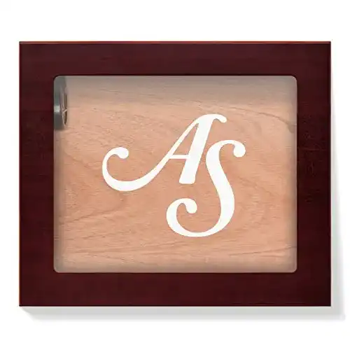Angelo Humidor mit Glasdeckel für 25 Zigarren und individueller Gravur
