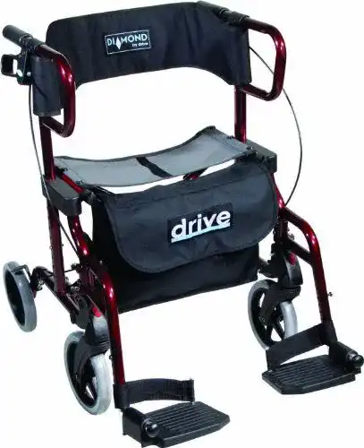 Rollator mit Fußstützen Drive Medical Diamond
