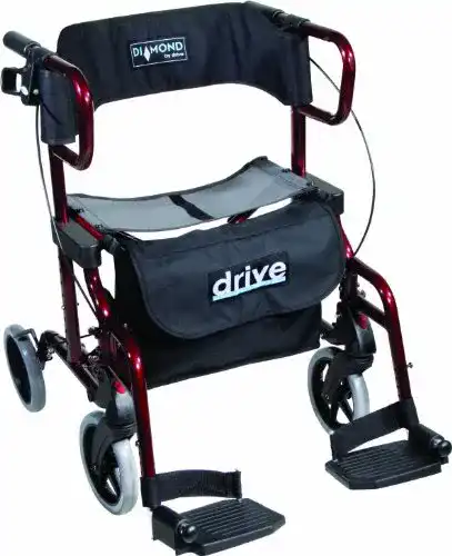 Rollator mit Fußstützen Drive Medical Diamond