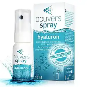 Augenspray Ocuvers Hyaluron mit Liposomen, 15 ml