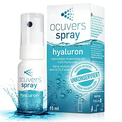 Augenspray Ocuvers Hyaluron mit Liposomen, 15 ml