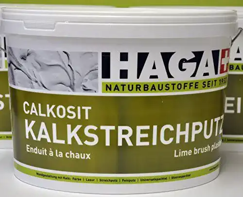 HAGA Calkosit Kalkstreich- und Rollputz 10 kg für Innenräume