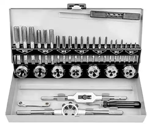 Gewindeschneider-Set Brüder Mannesmann, 32-teilig M53250-B