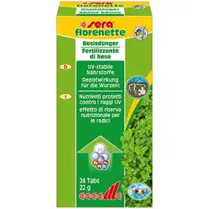 Wasserpflanzendünger Sera Florenette 24 Tabs für Aquarienpflanzen
