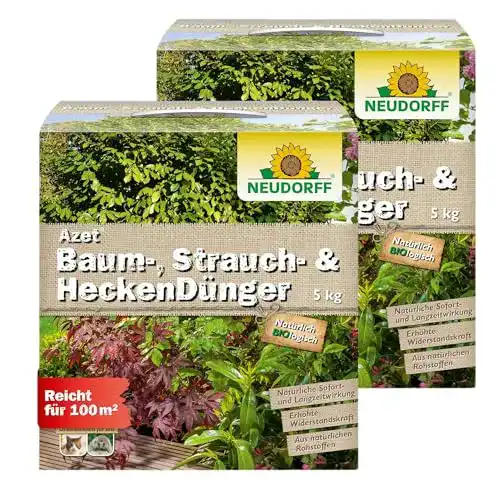 Heckendünger Neudorff Azet für Bäume, Sträucher und Hecken 10 kg