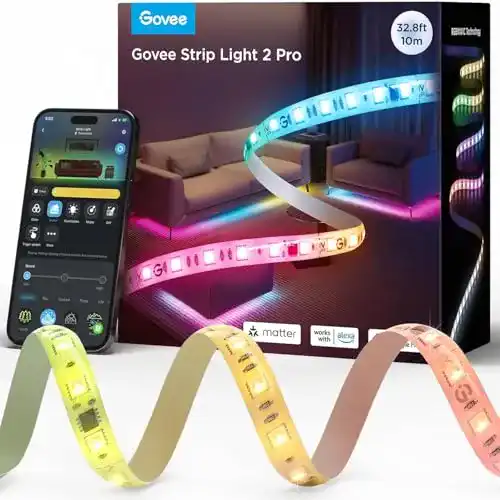 Govee RGBIC 10m LED Strip Light 2 Pro mit Matter