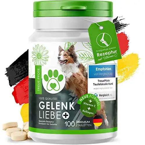 Gelenktabletten für Hunde TreuePfote 100 Tabletten