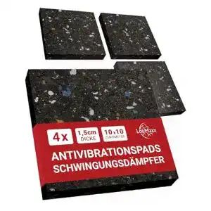 Antivibrationsmatte LouMaxx Antirutschmatte, 4er Set