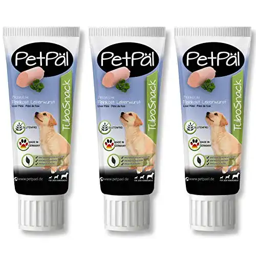 Leberwurst für Hunde PetPäl TuboSnack ohne Getreide und Zucker