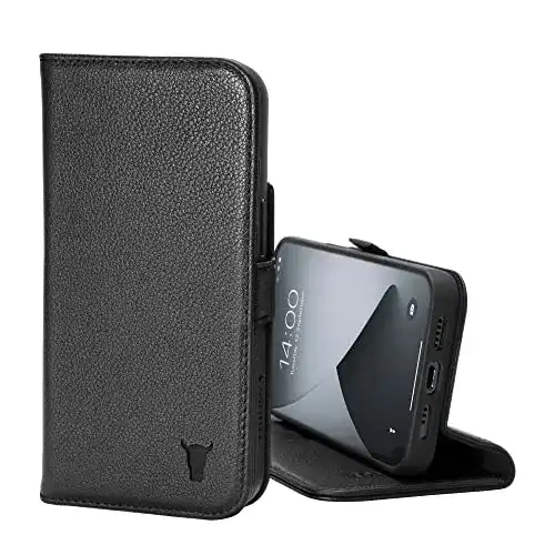 TORRO Lederhülle für iPhone 12 und iPhone 12 Pro