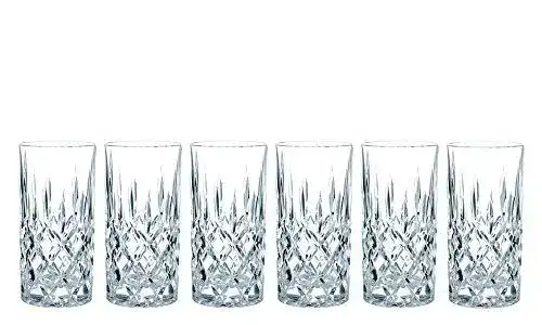 Nachtmann Noblesse Longdrinkgläser 6er Set aus Kristallglas