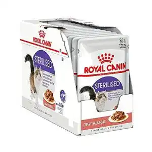 Royal Canin Nassfutter für Katzen – Sterilised in Soße 12 x 85 g