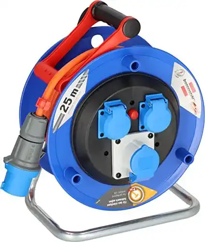 Brennenstuhl Camping-Kabeltrommel Garant mit 25m RN-Kabel